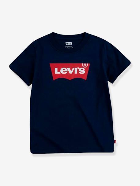T-shirt Batwing garçon Levi's® blanc+bleu grisé 4 - vertbaudet enfant 