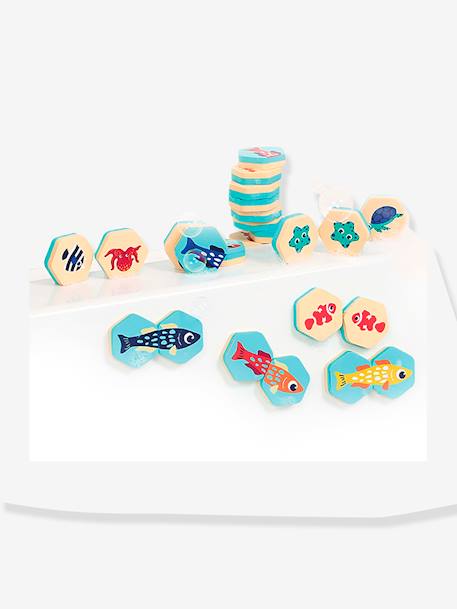 Memory puzzle bain - bleu 4 - vertbaudet enfant 