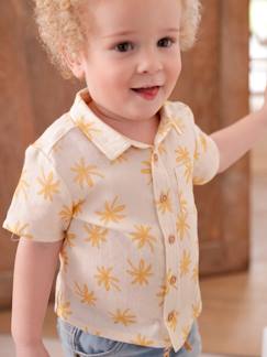 Bébé-Chemise, blouse-Chemise en gaze de coton bébé manches courtes