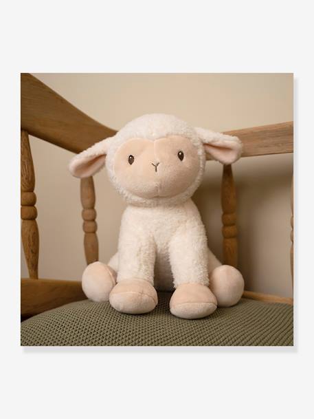 Peluche mouton Little Farm - LITTLE DUTCH blanc 2 - vertbaudet enfant 