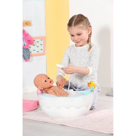 Baignoire pour poupée BABY BORN avec effets lumineux et sonores - Canard de bain amovible - Enfant 3 ans et plus BLEU 3 - vertbaudet enfant 