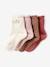 Lot de 4 paires de chaussettes 'little' bébé cappuccino+vieux rose 3 - vertbaudet enfant 