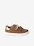 Baskets enfant fille cuir à scratchs marine+marron 8 - vertbaudet enfant 