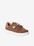 Baskets enfant fille cuir à scratchs marine+marron 7 - vertbaudet enfant 