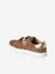 Baskets enfant fille cuir à scratchs marine+marron 9 - vertbaudet enfant 