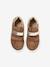 Baskets enfant fille cuir à scratchs marine+marron 10 - vertbaudet enfant 