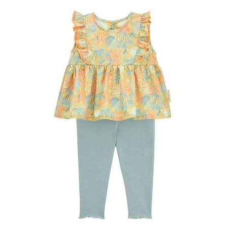 Ensemble fille tunique + legging Chat bada bada  - vertbaudet enfant