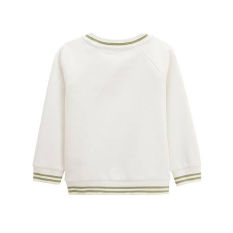 Ensemble en molleton sweat et pantalon bébé garçon Montreal BLANC 3 - vertbaudet enfant 