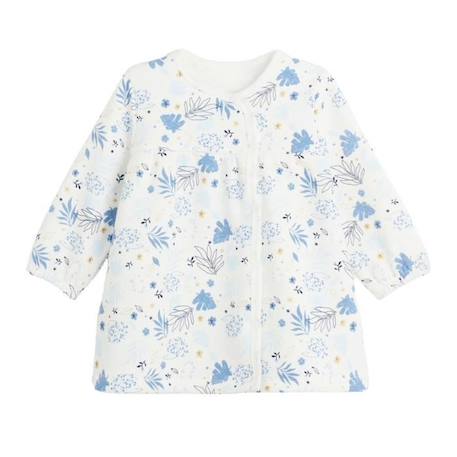 Ensemble robe et legging en molleton bébé fille Luna BLEU 2 - vertbaudet enfant 