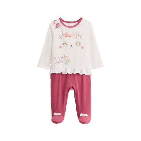 Pyjama bébé Alba ROSE 1 - vertbaudet enfant 