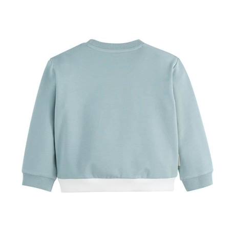 Sweat-shirt garçon Atsou BLEU 2 - vertbaudet enfant 