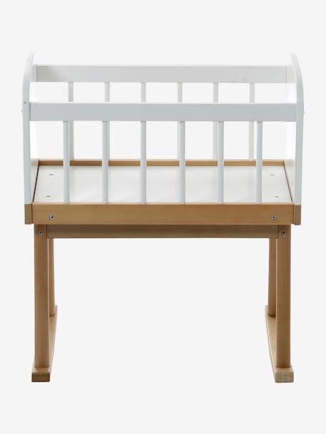 Lit berceau poupon en bois FSC® blanc 4 - vertbaudet enfant 