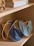 Lot 2 bavoirs naissance bleu imprimé+terracotta 5 - vertbaudet enfant 