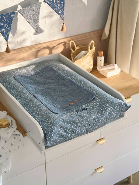 Matelas à langer personnalisable INDIA bleu imprimé 3 - vertbaudet enfant 