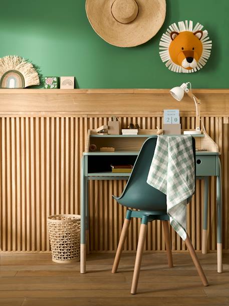 Bureau enfant AMAZONIE Rose+VERT 11 - vertbaudet enfant 