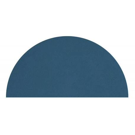 Tapis Coton Demi Lune (bleu Foncé) par Lilipinso - 70 x 140 cm - Bleu - 70 x 140 cm BLEU 1 - vertbaudet enfant 