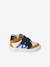 Baskets bébé garçon en cuir à scratchs bleu grisé+écru 8 - vertbaudet enfant 