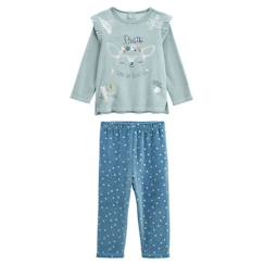 Bébé-Pyjama, surpyjama-Pyjama bébé 2 pièces en velours Bichette