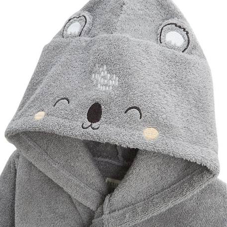 Peignoir de bain bébé Nuage 4 ans - PETIT BEGUIN - Gris - 100% coton - Mixte GRIS 3 - vertbaudet enfant 