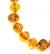 Bracelet d’ambre bébé perles rondes miel avec fermoir sécurité JAUNE 5 - vertbaudet enfant 