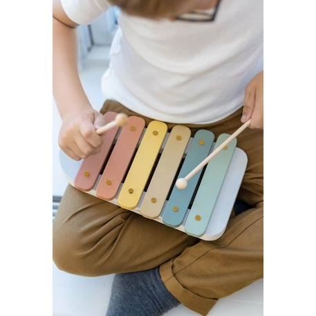 Jouet musical - FLEXA - Xylophone - Coloré - Pour enfant de 18 mois et plus VERT 3 - vertbaudet enfant 
