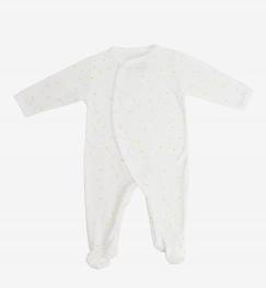 Pyjama bébé été Jersey Coton Bio motifs triangles (6 mois)  - vertbaudet enfant
