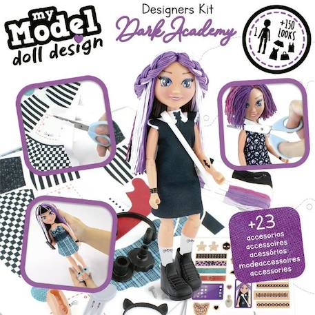 Jeu de mode - EDUCA - My Model - Doll Design - Moon Fashion Style BEIGE 2 - vertbaudet enfant 