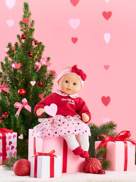 Bébé câlin Margaux pétales de coeurs - rouge 4 - vertbaudet enfant 