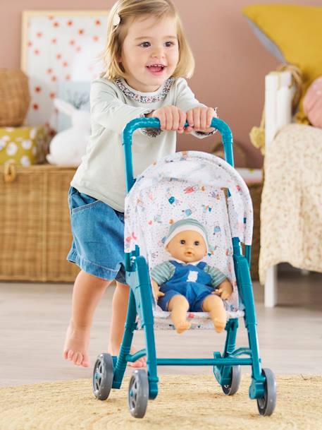 Poussette pour poupon - floral+ourson 8 - vertbaudet enfant 