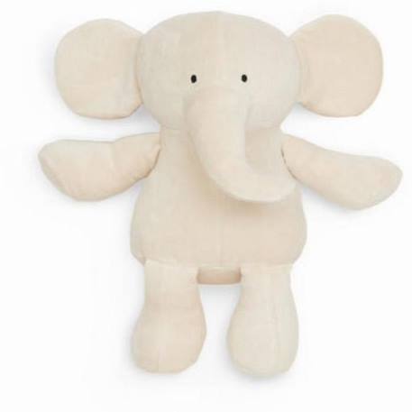 Peluche Elephant Jollein - Nougat - Bébé - 36x30x17 cm BEIGE 3 - vertbaudet enfant 