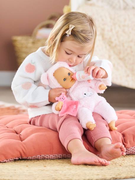 Poupon bébé câlin ourson d'amour - rose 7 - vertbaudet enfant 