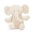 Peluche Elephant Jollein - Nougat - Bébé - 36x30x17 cm BEIGE 1 - vertbaudet enfant 
