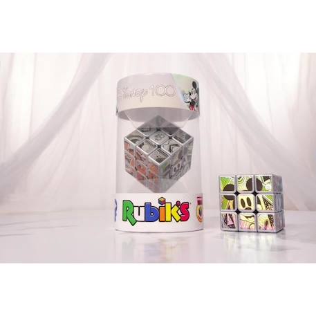 RUBIK'S CUBE 3x3 PLATINUM 100 ANS DISNEY BLANC 1 - vertbaudet enfant 