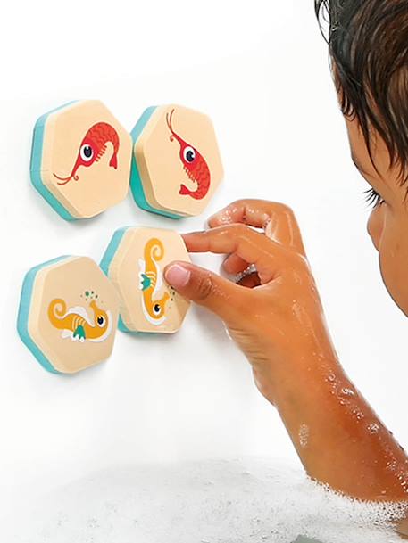 Memory puzzle bain - bleu 1 - vertbaudet enfant 