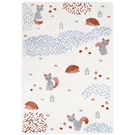 Tapis Enfant Forest Dream par Nattiot - 120 x 170 cm - Bleu BLEU 1 - vertbaudet enfant 