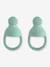 Lot de 2 sucettes grignoteuses - en silicone rose+VERT CLAIR UNI 6 - vertbaudet enfant 