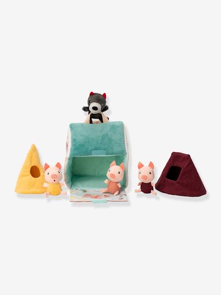 Maison du loup et des 3 petits cochons S multicolore 4 - vertbaudet enfant 