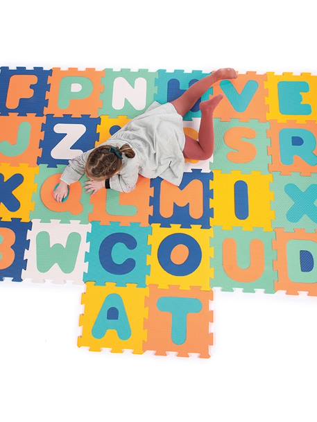 Tapis de 26 dalles - multicolore 1 - vertbaudet enfant 