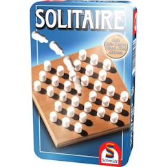 Jouet-Jeux de société-Solitaire - Jeux de Société - SCHMIDT SPIELE - Testez votre patience et votre stratégie avec ce jeu de solitaire !