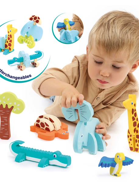 Puzzle 3D en mousse - multicolore 1 - vertbaudet enfant 
