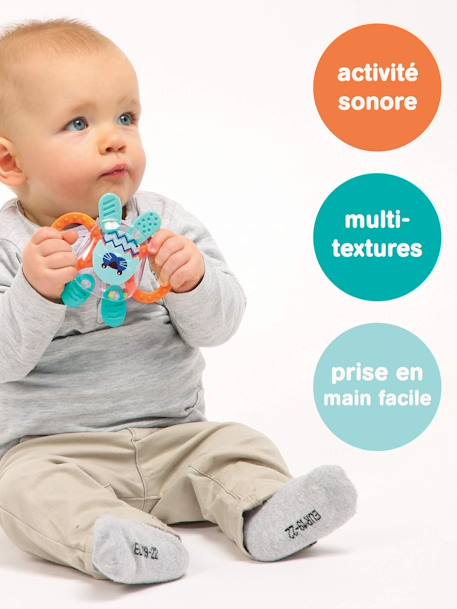 Hochet lapin - turquoise 2 - vertbaudet enfant 