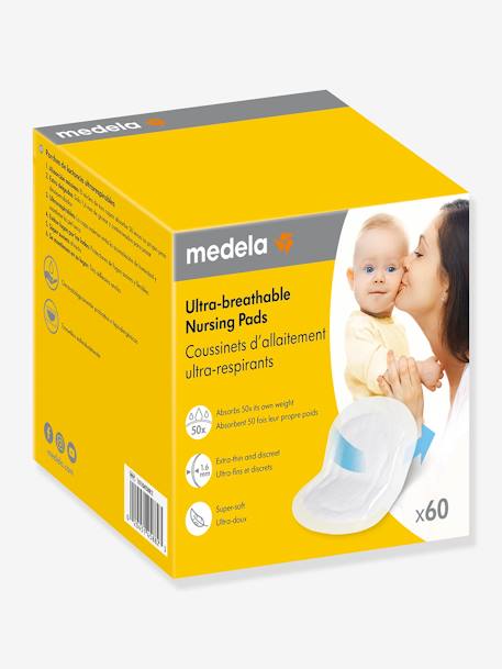 Boîte de 60 coussinets d'allaitement ultra-respirants blanc 2 - vertbaudet enfant 