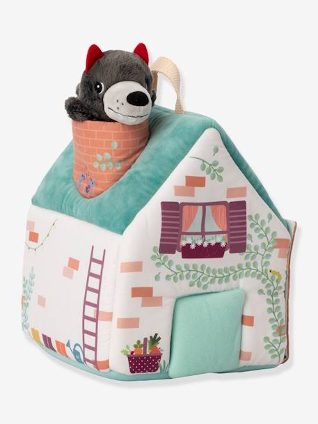 Maison du loup et des 3 petits cochons S multicolore 5 - vertbaudet enfant 