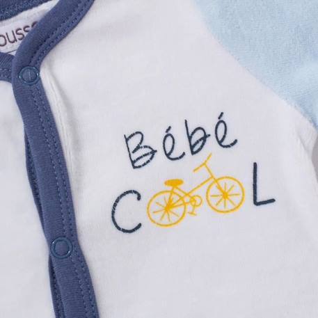 Pyjama bébé - TROIS KILOS SEPT BLEU 3 - vertbaudet enfant 