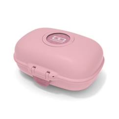 Puériculture-MB Gram Blush boite à goûter enfant rose - fille et garçon - sans BPA - durable et sûre - monbento