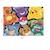 Puzzle 100 pièces - NATHAN - Pokémon Pikachu Evoli - Blanc - Mixte - 6 ans BLANC 4 - vertbaudet enfant 