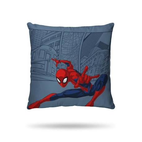 MARVEL - Housse de couette Spiderman 140x200 cm + 1 Taie d'oreiller 63x63 cm - 100% Coton - Bleu BLEU 3 - vertbaudet enfant 