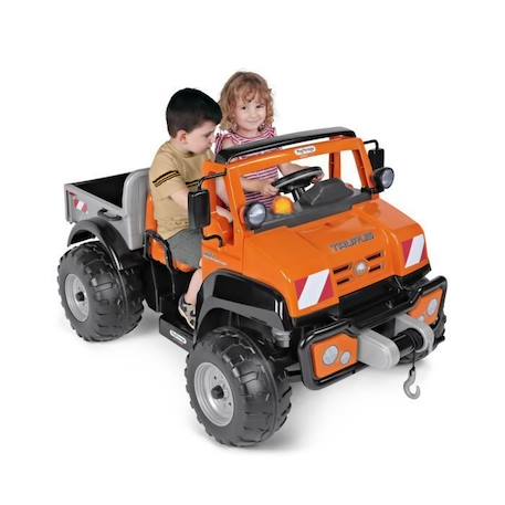 Véhicule Tout-terrain électrique - TAURUS - PEG PEREGO ORANGE 1 - vertbaudet enfant 