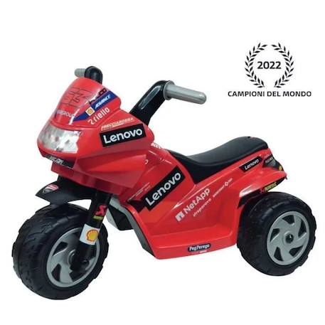 Moto Electrique  Ducati MINI EVO  - PEG PEREGO ROUGE 2 - vertbaudet enfant 