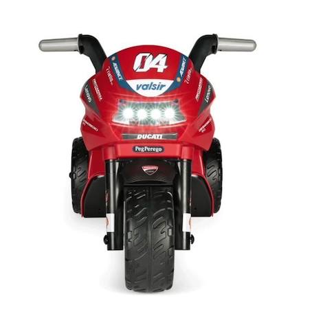 Moto Electrique  Ducati MINI EVO  - PEG PEREGO ROUGE 4 - vertbaudet enfant 